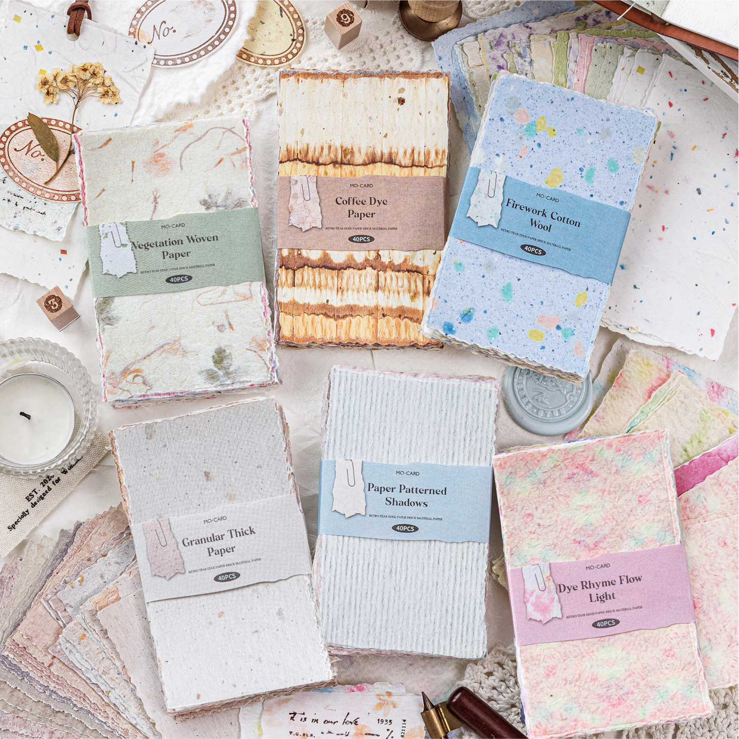 Photography Journal - 40 sheet Decor Scrapbook Vintage Materials
