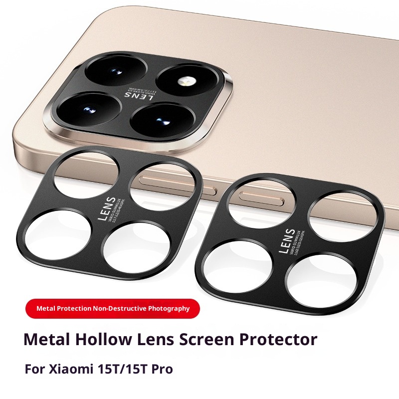 Aluminum Metal Rear Camera Len - Photography Kit Xiaomi 15T Pro avaliação e preço