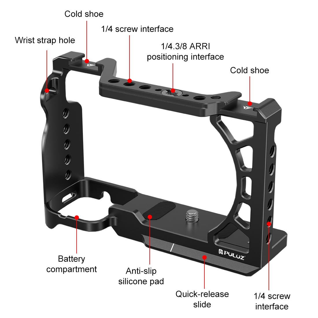 PULUZ Metal Camera Cage Expans - Camera Cage Rig avaliação e preço
