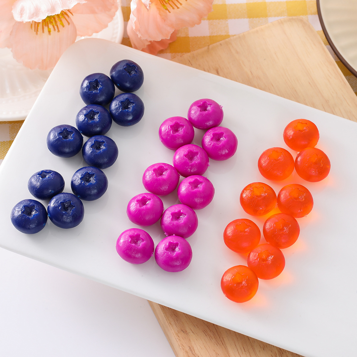 Silicone Simulated Blueberries - Photography Food avaliação e preço