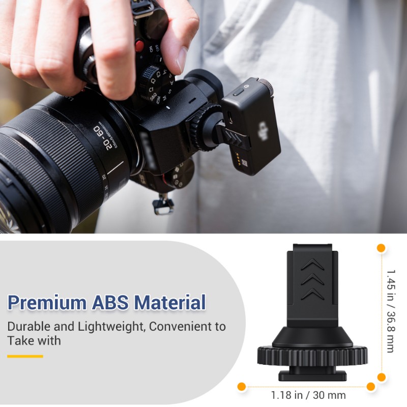 B27B Cold Shoe Adapter For DJI - Hot Shoe Adapter avaliação e preço