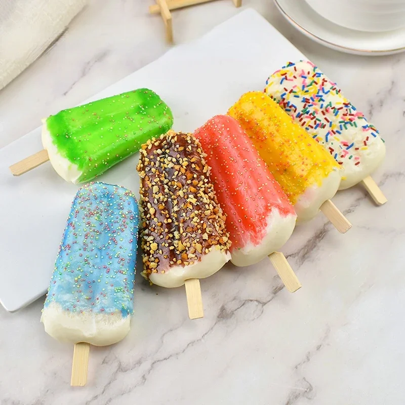 Simulation Popsicle Fake ice c - Photography Food avaliação e preço