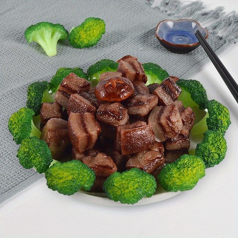 1Pcs PVC Simulation Pork Belly - Photography Food avaliação e preço
