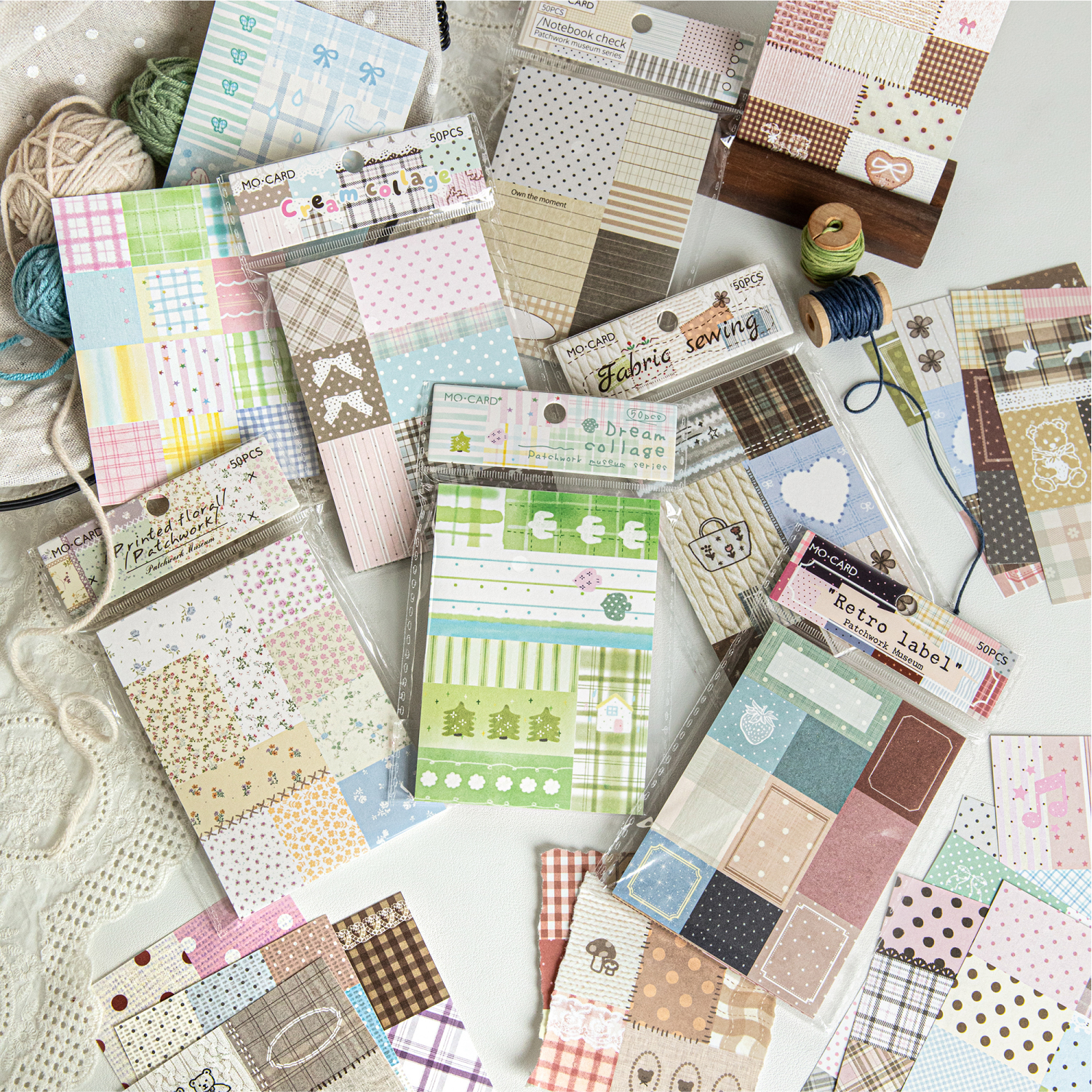 50pcs creative splice pattern  - Photography Journal avaliação e preço