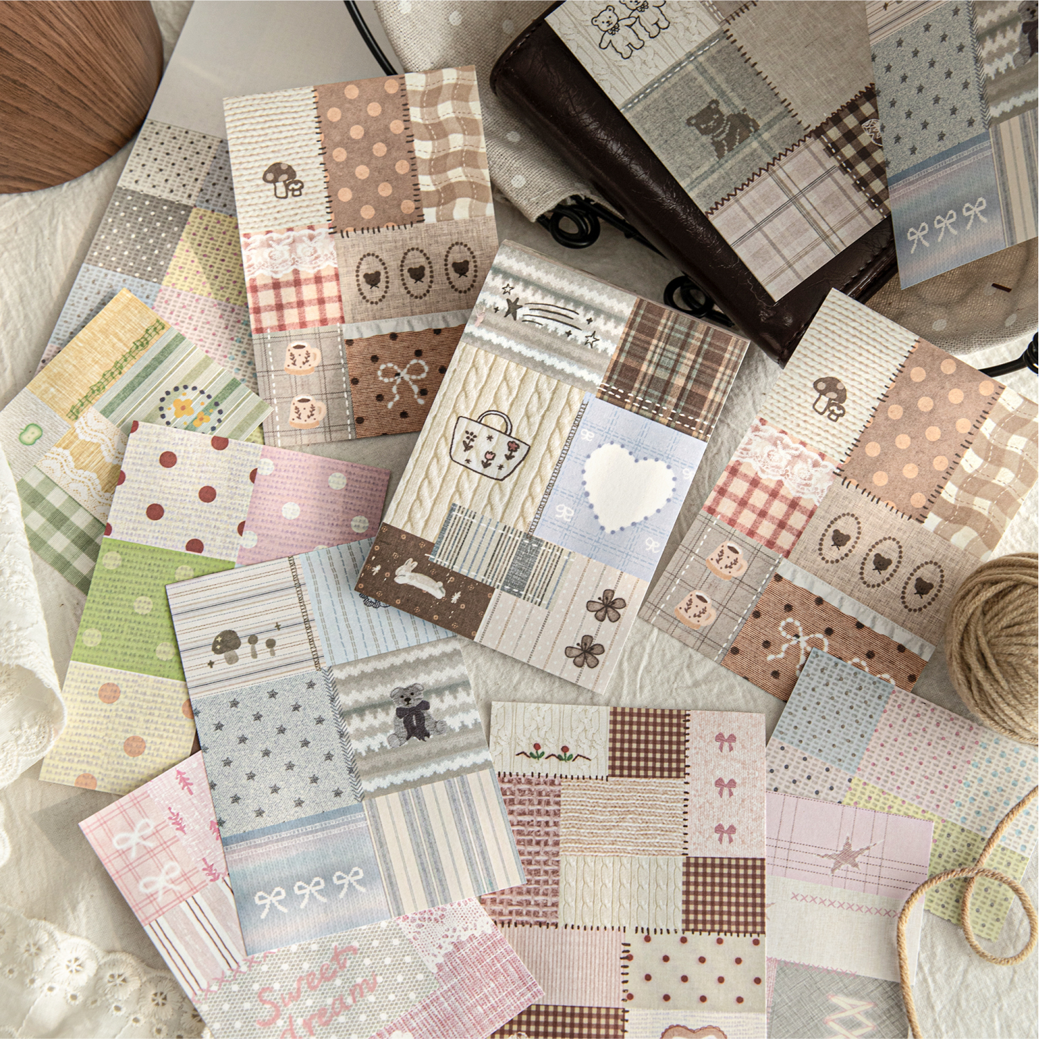 50pcs creative splice pattern  - Photography Journal avaliação e preço