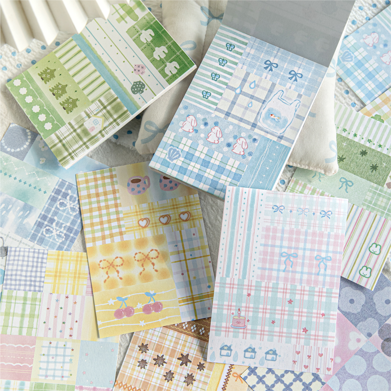 50pcs creative splice pattern  - Photography Journal avaliação e preço