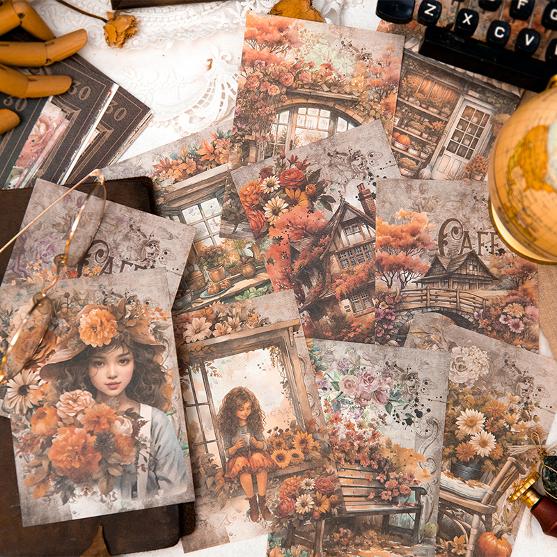 30pcs Travel Scenery Deco Scra - Photography Journal avaliação e preço