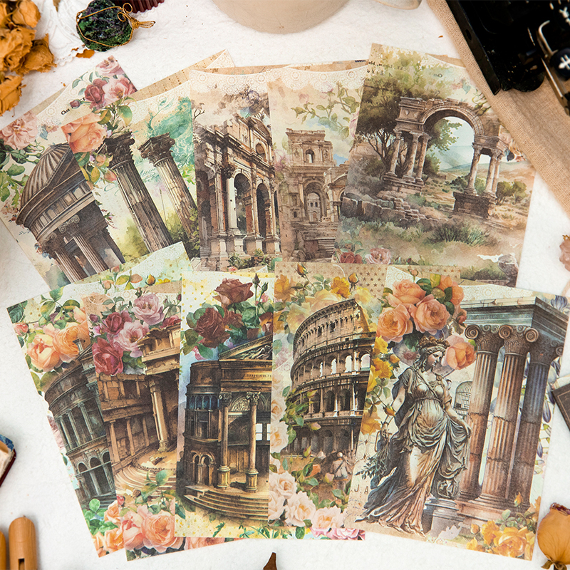 30pcs Travel Scenery Deco Scra - Photography Journal avaliação e preço
