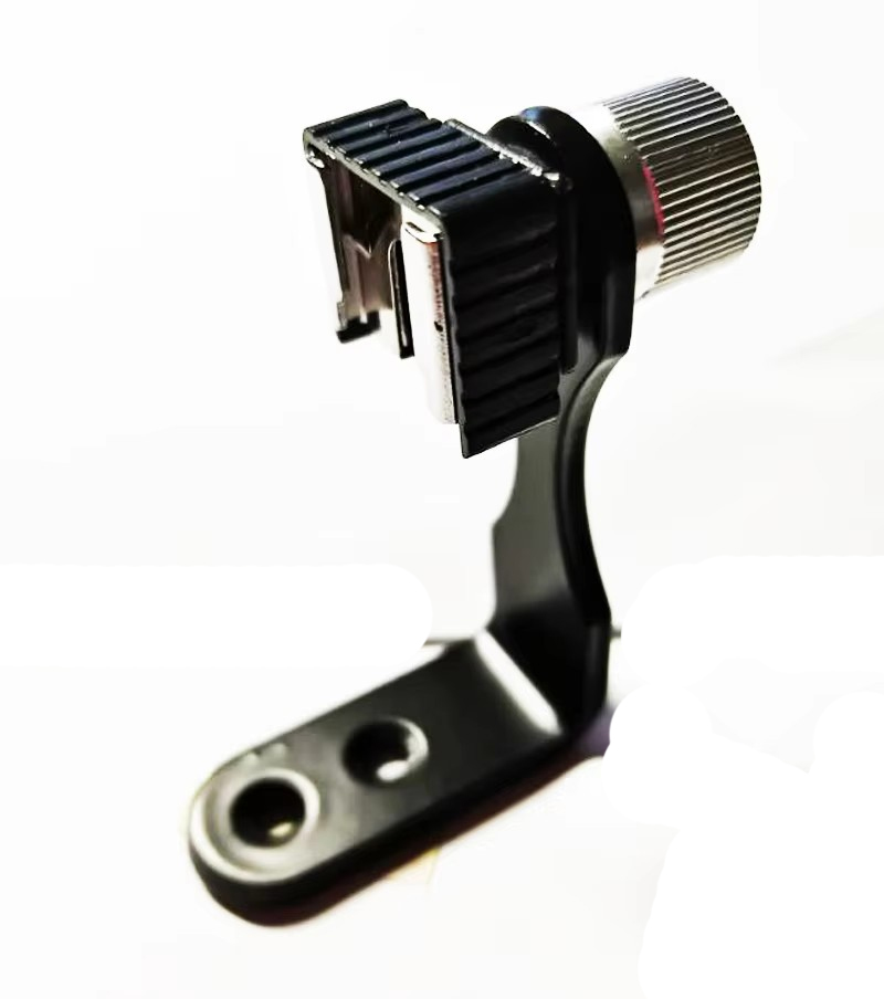 L type full Metal cold shoe br - Hot Shoe Adapter avaliação e preço