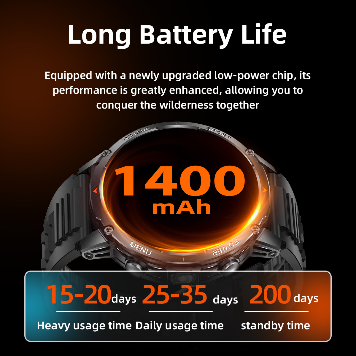 2026 New Military Smart Watch  - Photography Quiz avaliação e preço