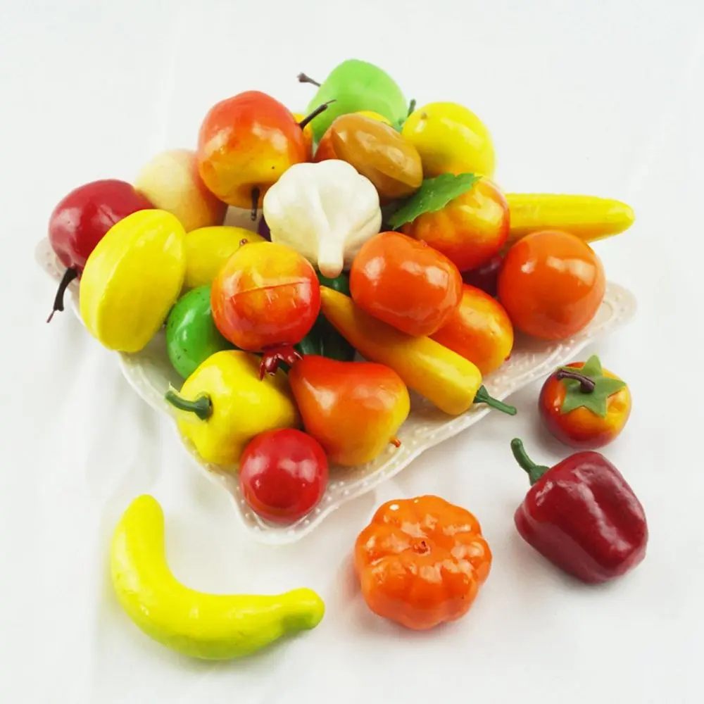 10pcs Artificial Fake Fruit Mi - Photography Food avaliação e preço
