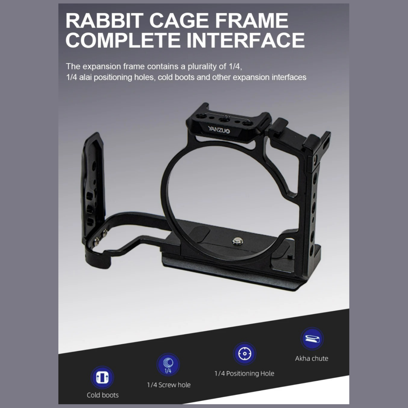 YANZUO Camera Cage Suitable fo - Camera Cage Rig avaliação e preço
