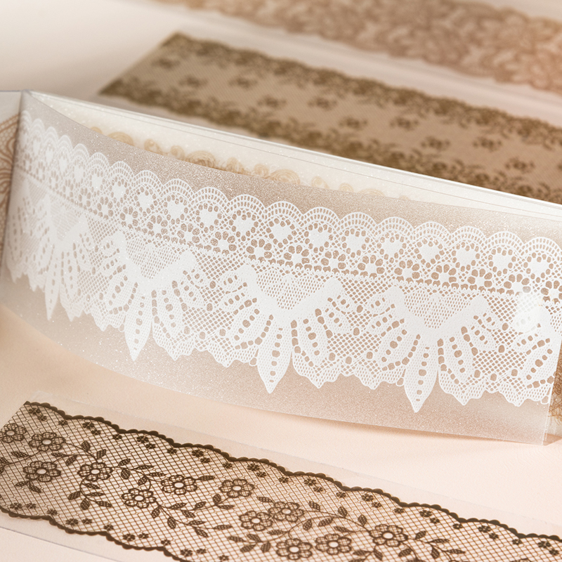 16pcs Retro Floral White Lace  - Photography Journal avaliação e preço