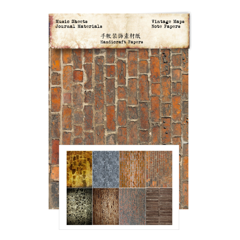 Bricks Stone Metope pattern Ma - Photography Journal avaliação e preço