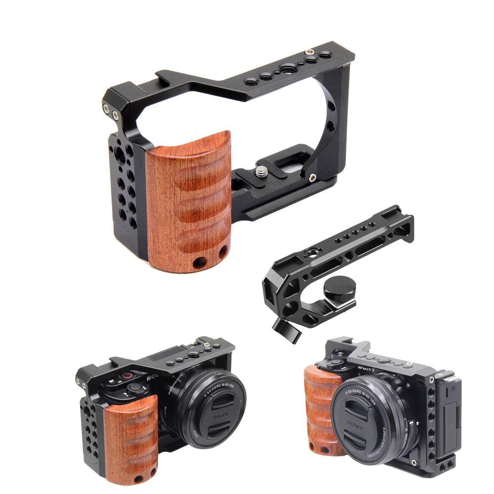 For Sony ZV-E10 Cage  camera W - Camera Cage Rig avaliação e preço