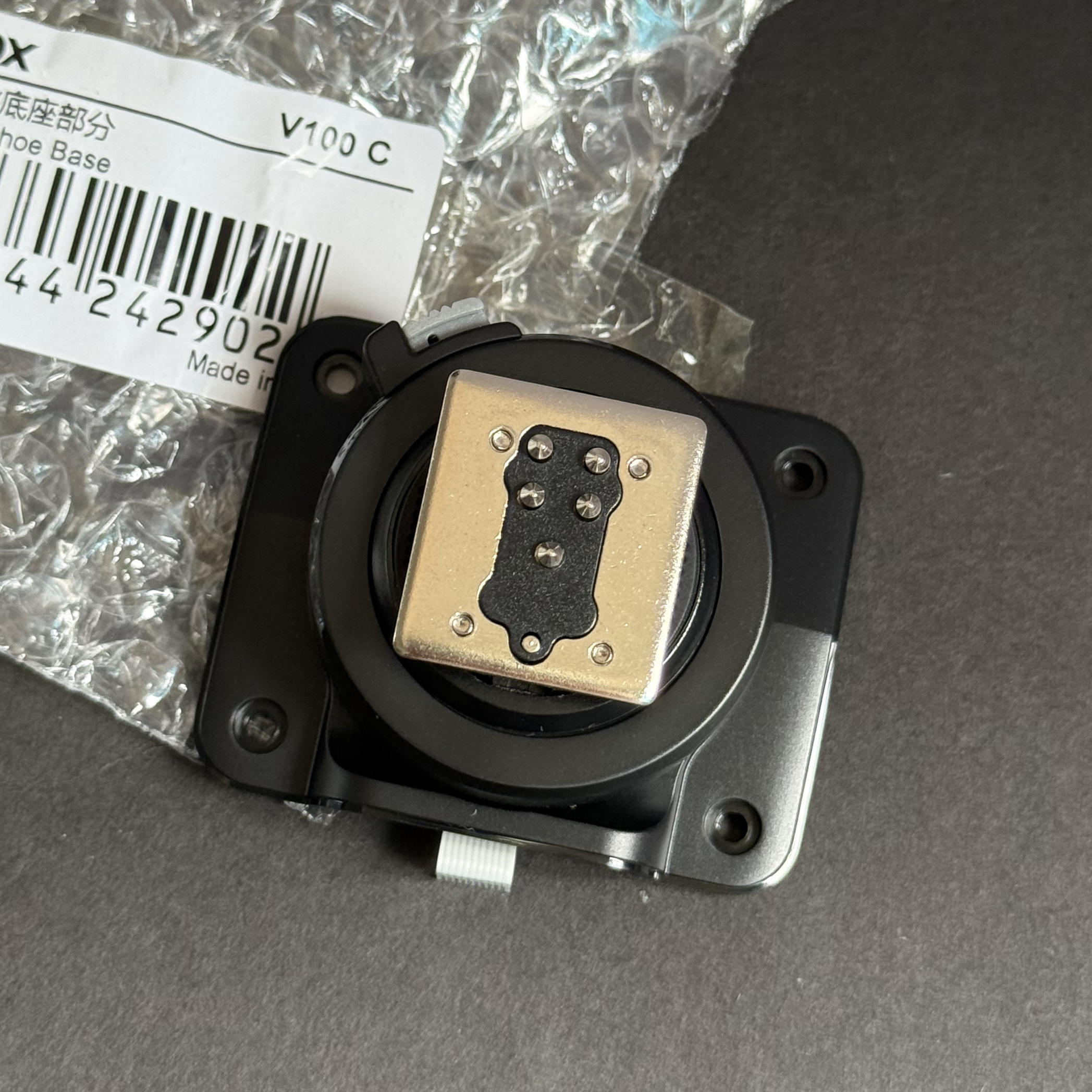 NEW For Godox V100 Flash Hotsh - Hot Shoe Adapter avaliação e preço