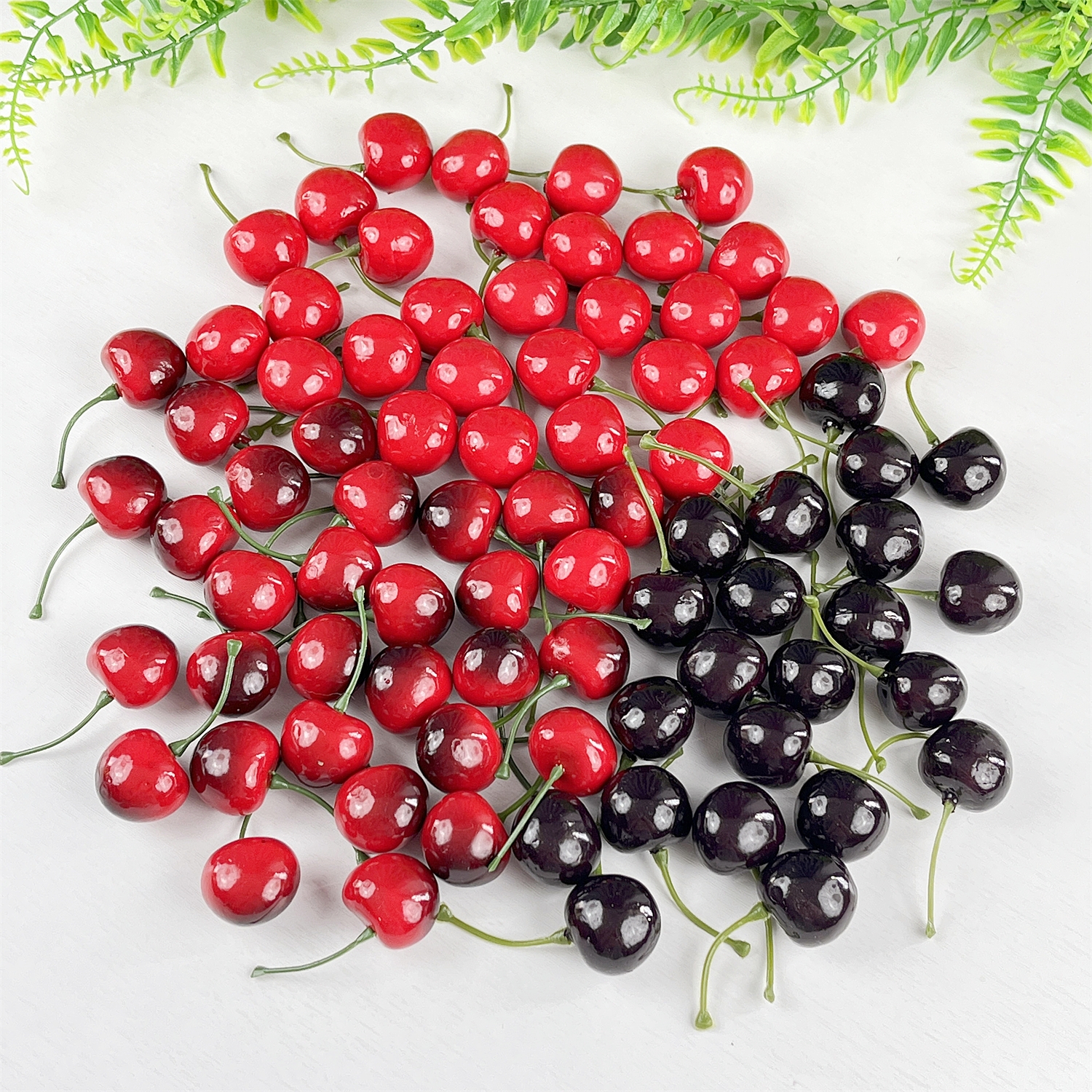 50PCS Artificial Cherry Fake F - Photography Food avaliação e preço