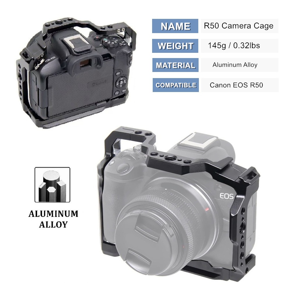 R50 Camera Cage for Canon EOS  - Camera Cage Rig avaliação e preço