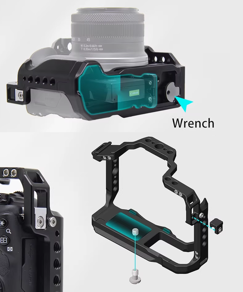 R50 Camera Cage for Canon EOS  - Camera Cage Rig avaliação e preço