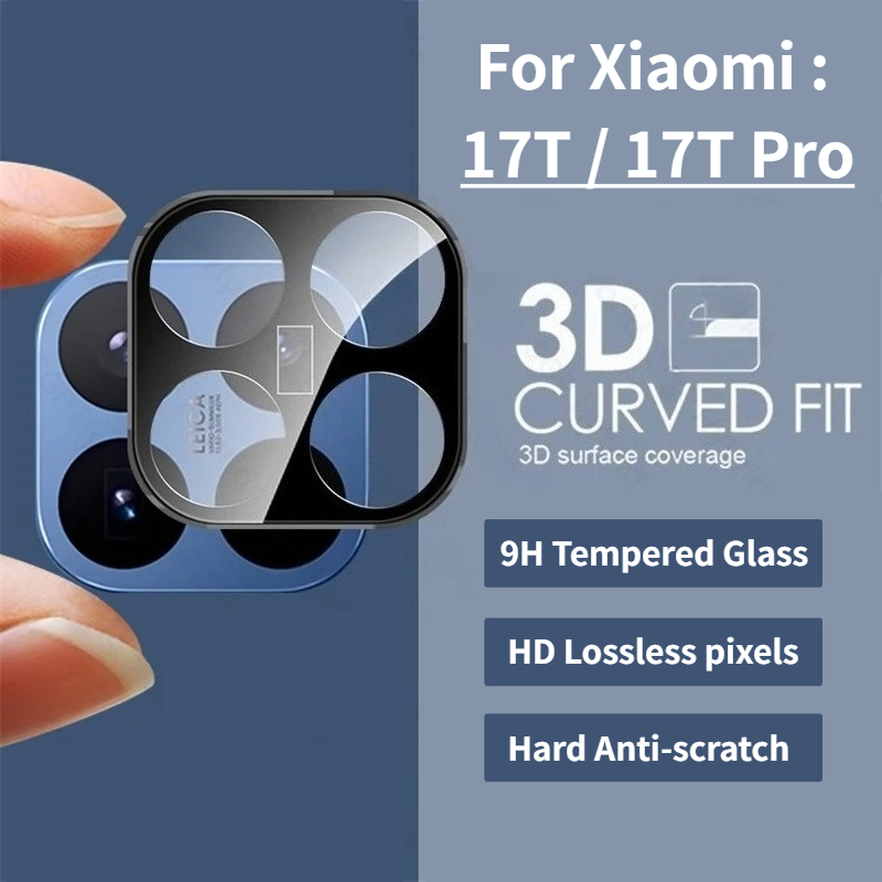 1-5 PCS 9H Curved Lens Tempere - Photography Kit Xiaomi 15T Pro avaliação e preço