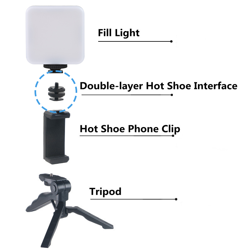 1/4 Hot Shoe Mount Phone Holde - Hot Shoe Adapter avaliação e preço