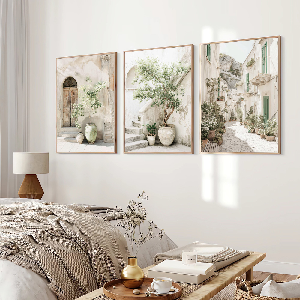 3pcs Set Unframed Italy Medite - Photography Course avaliação e preço
