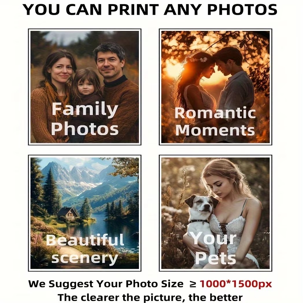 6pcs/set Custom Canvas Prints  - Photography Course avaliação e preço