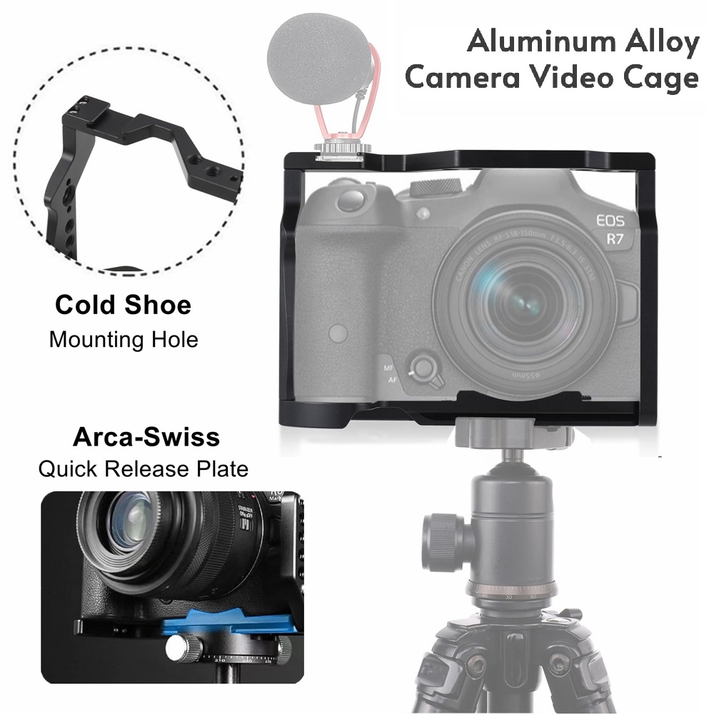 Compatible with Canon EOS R7 C - Camera Cage Rig avaliação e preço