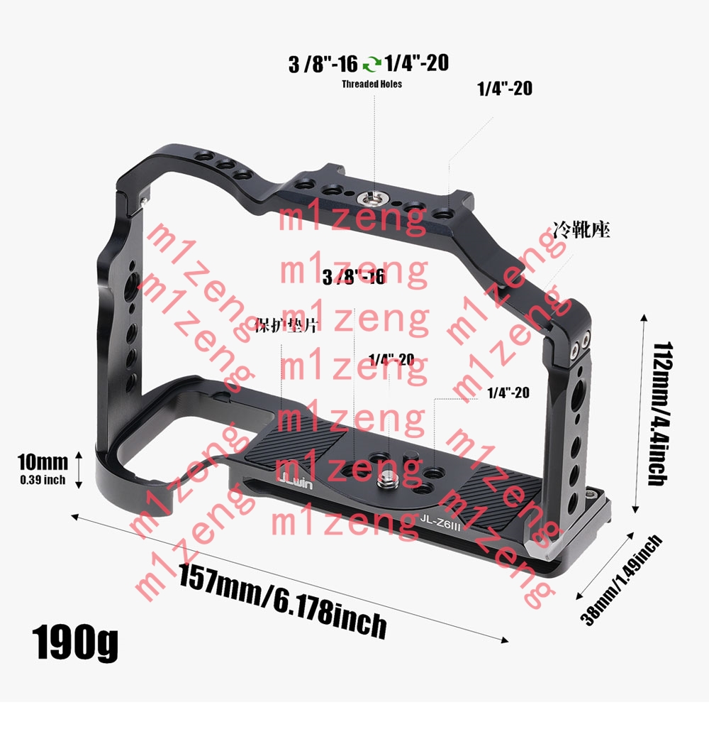 Alloy quick release Rabbit cag - Camera Cage Rig avaliação e preço