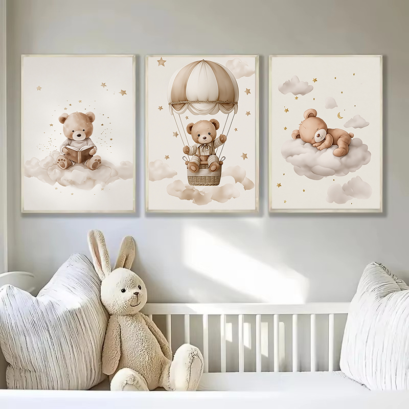 3pcs/set Bohemian Teddy Bear A - Photography Course avaliação e preço